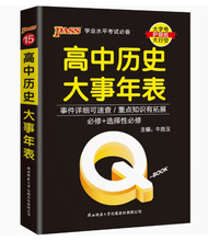 2024版 口袋书掌中宝PASS学业水平考试 Q-Book 高中历史大事年表