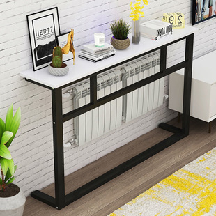 Wall Narrow Shelf Bed Gap Bed End Bedside Entrance Table Radiator Partition Long Sofa Rear Storage Rack Floor