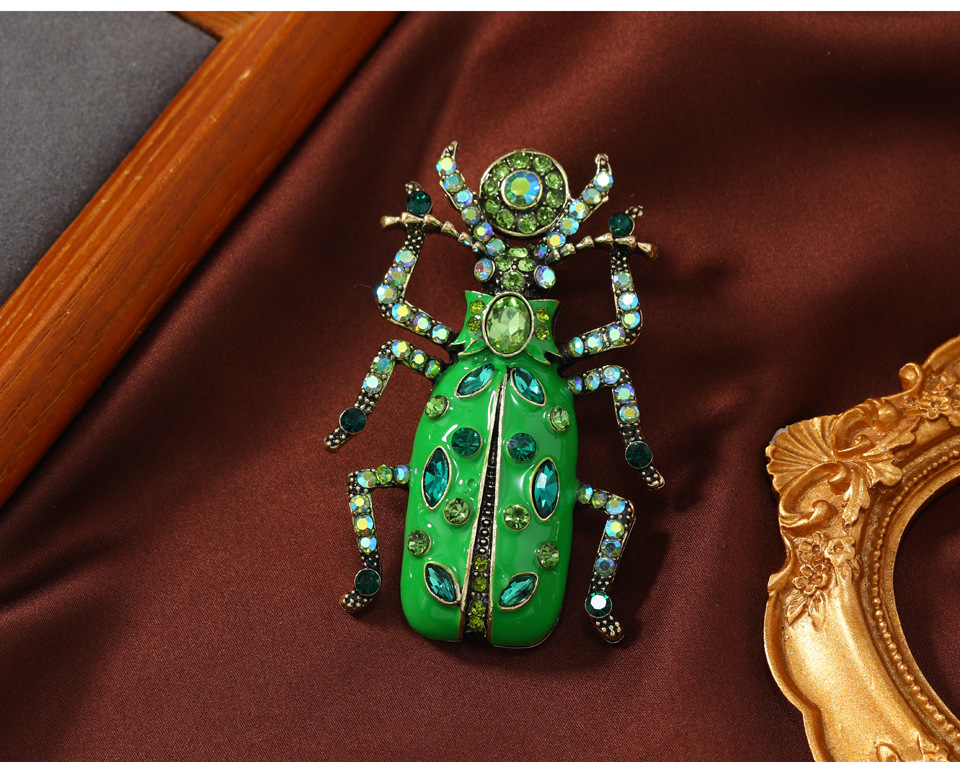 Insect Pattern Retro Pin Insect Alloy Enamel Unisex Brooches