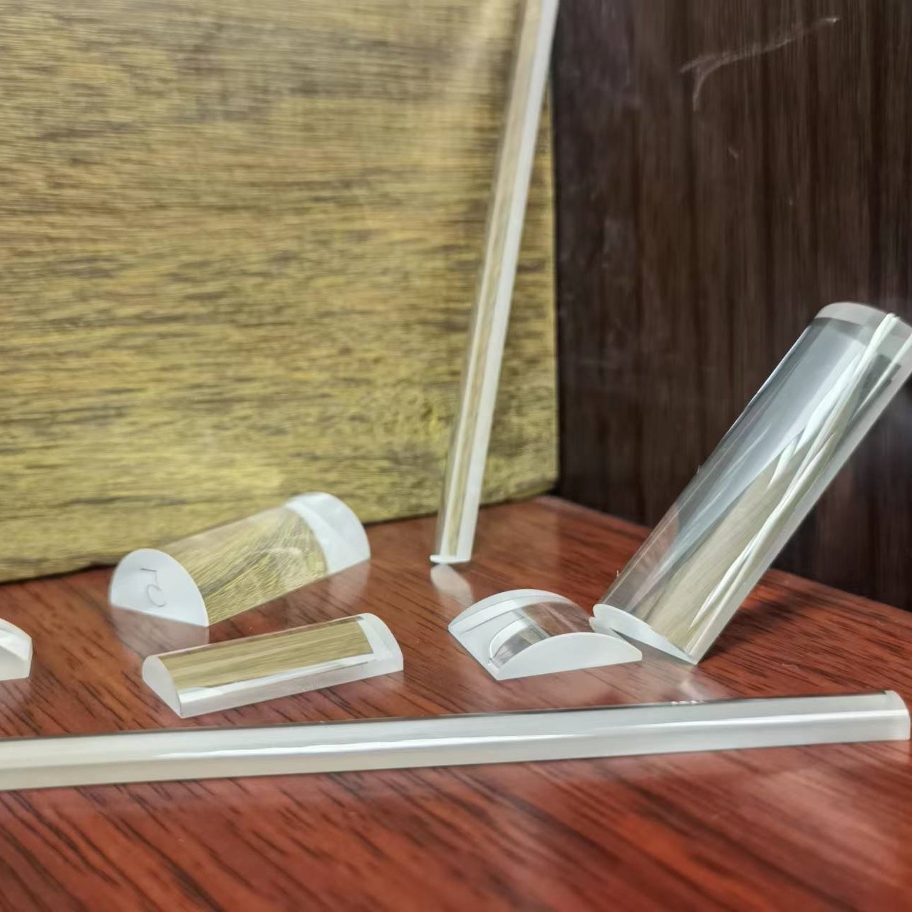 平凸柱面透镜无镀膜光学玻璃激光线生成光束整形专用支持定制镀膜