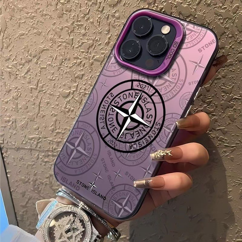 Nueva isla de piedra para iPhone 16 funda para teléfono móvil Apple 15promax/14 anti-caída 13pro12 nuevo 11