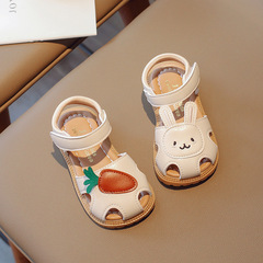 Children's sandals 2023 summer new girl sandals carrot rabbit couple shoes for girls summer shoes cross-border