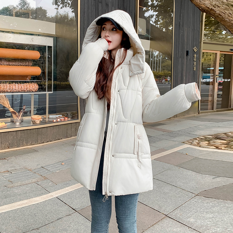 2025 chaqueta de algodón holgada coreana, chaqueta de algodón de invierno, chaqueta de algodón caliente, chaqueta de algodón de pluma, ocio, versátil