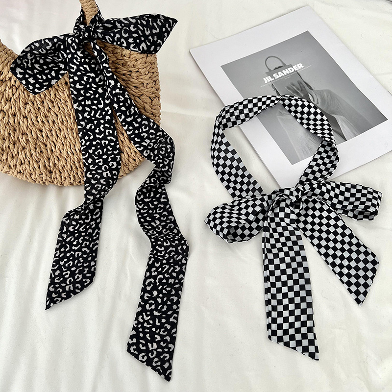 Una larga bufandas de seda punto de onda personalizado muestra rápida velocidad de envío de gran descuento flotante fábrica de fuente personalizada exclusiva