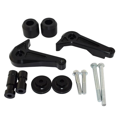 Suitable for Yamaha YZF R6 17-22 modified motorcycle body anti-drop block anti-drop rod anti-collision protection (Motorcycle frame) - black