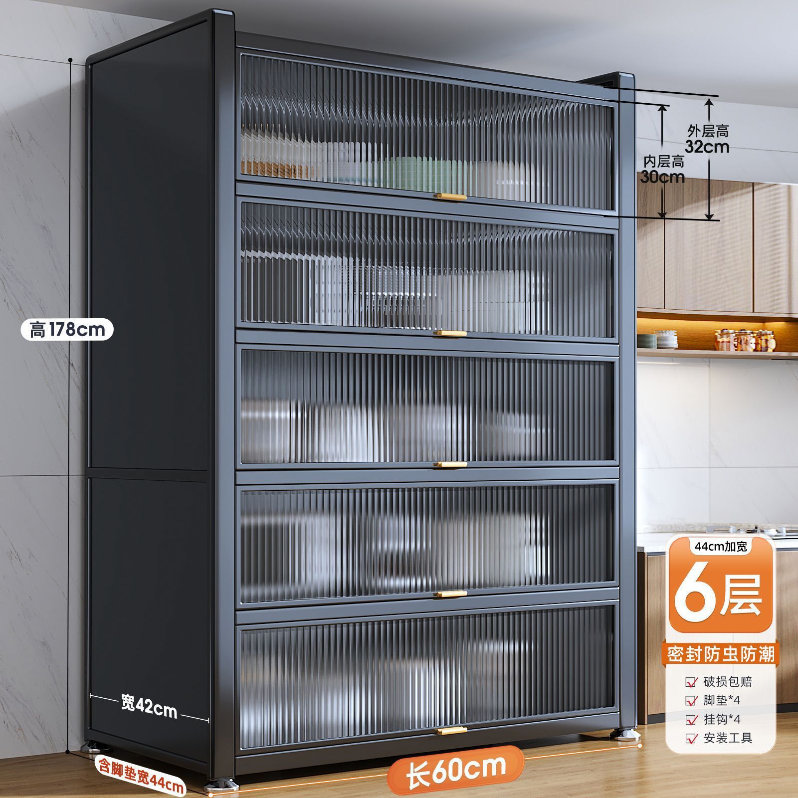Fábrica directa gabinete de comedor gabinete de té gabinete de cocina rural gabinete de sala de estar gabinete de comedor tablero de roca barra de té