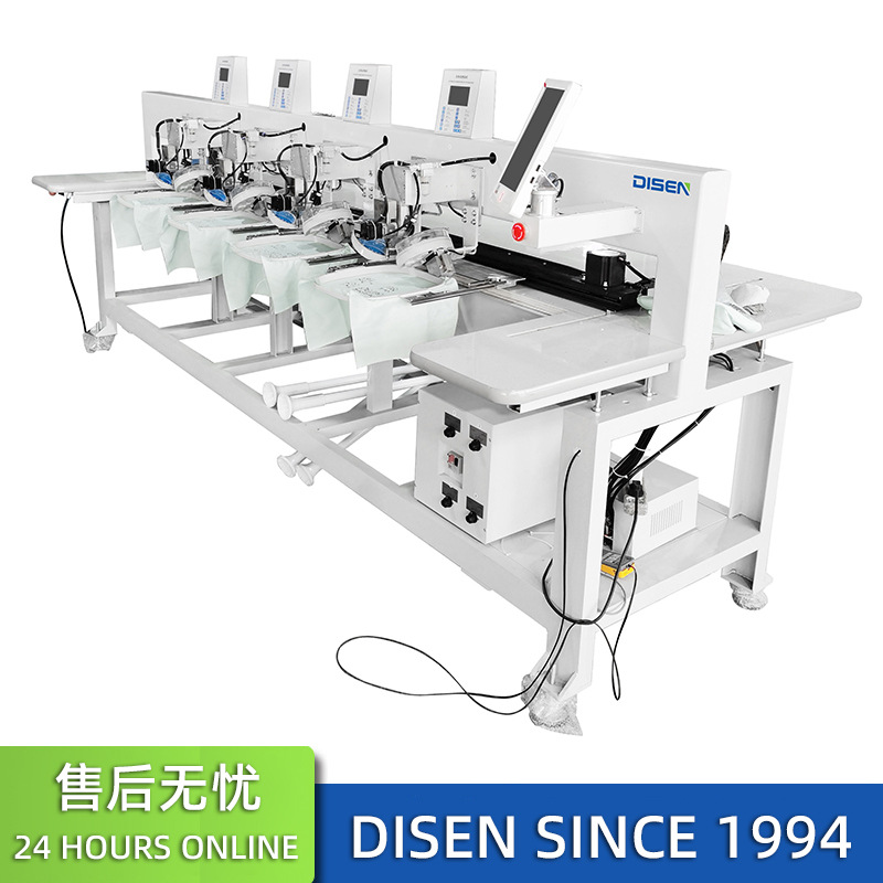 全自动电脑点钻机四头双盘烫图烫钻机厂家价格rhinestone machine