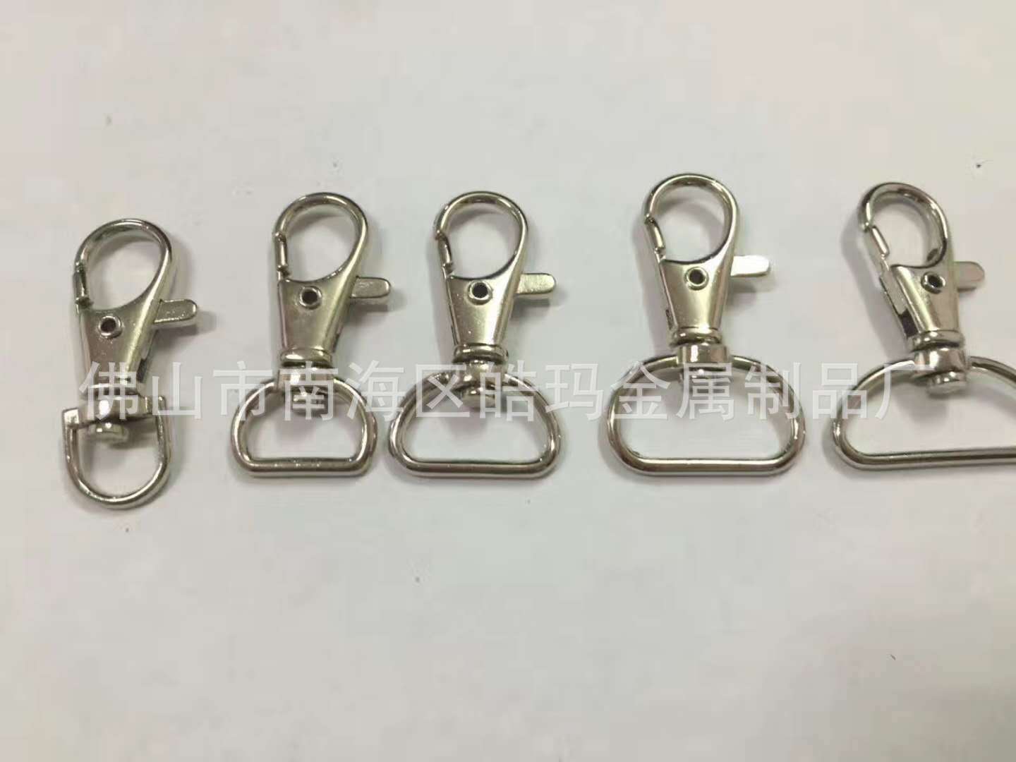 佛山皓玛厂家供应 锌合金狗扣 瓜子扣 鱼嘴扣 按扣 扁扣 钳扣揽扣