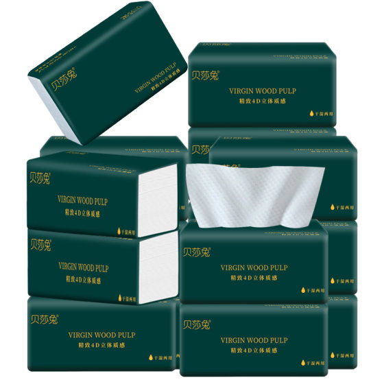 Exclusive for Newbies: 6 Large Packs of Family-Sized Paper Towels, Paper Towels, Wholesale Napkins, Affordable Toilet Paper and Facial Tissues