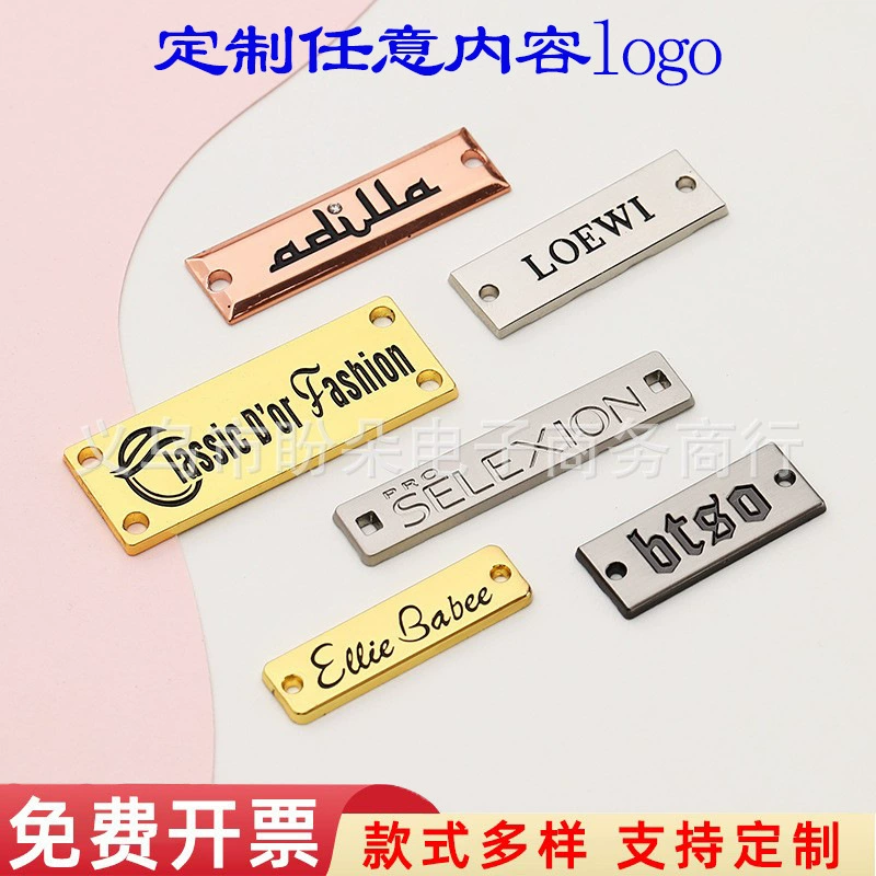 Популярные металлические буквы для вывесок, логотипов, табличек с названиями, одежды, головных уборов, заклепки из цинкового сплава от производителя.