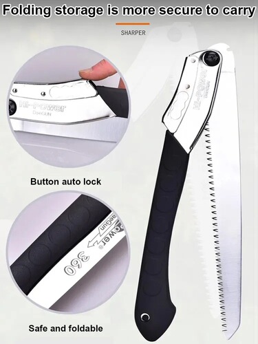 Tree saw, garden extension, internet celebrity folding pruning hand saw, logging saw, woodworking saw, fast folding saw
