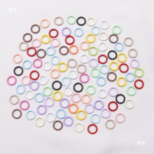 ��100���b��ǧ�R��ɫ��8mm�]��Ȧ�Ͻ��黨����diy�Ʒ�������