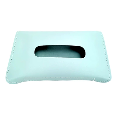 Car tissue box/set Car Leather Tissue Box, Car - blue
