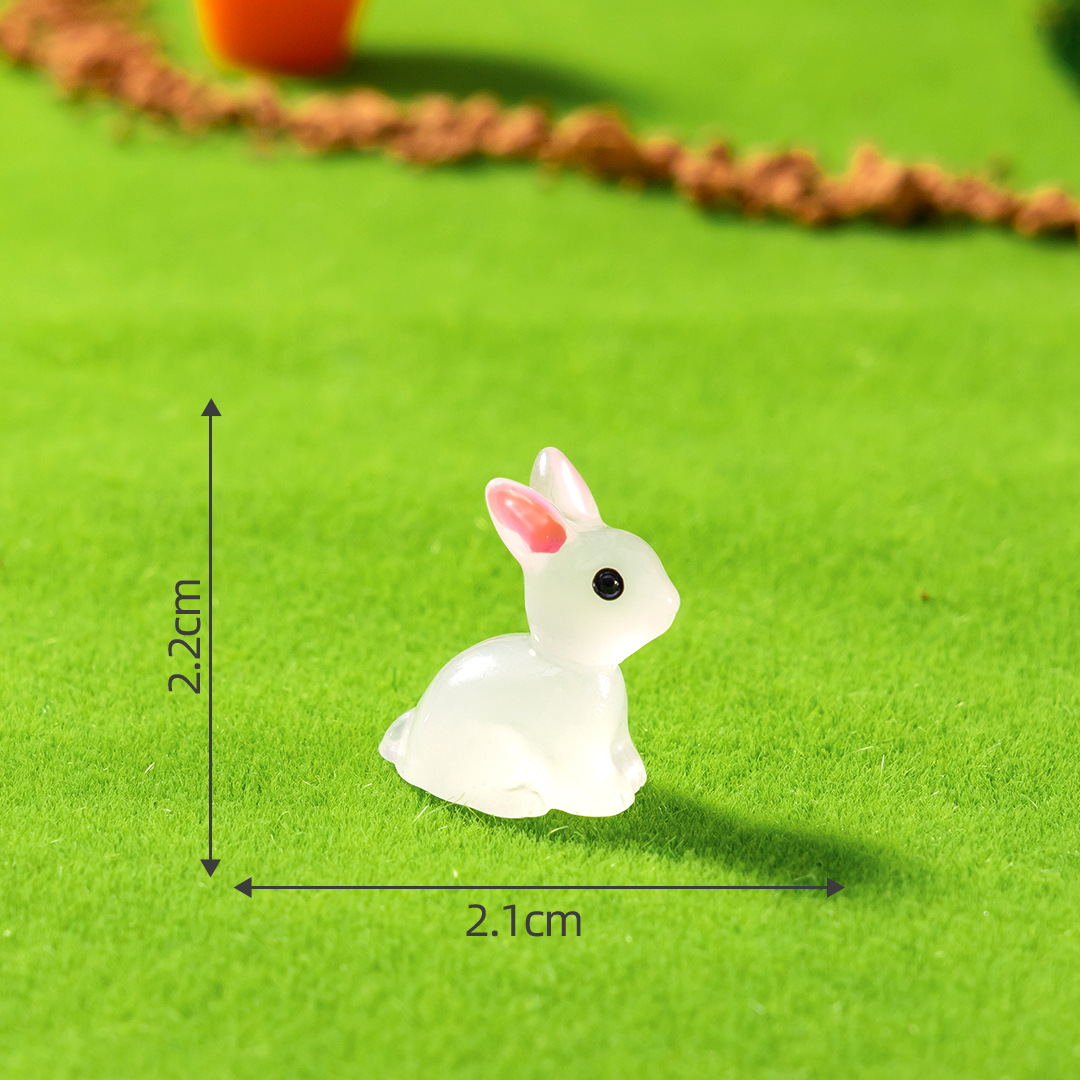 No. 1 Luminous Seven Color Rabbit-White