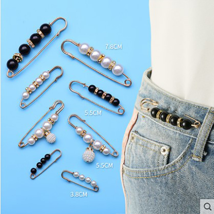 PIN combinación de corrección de cintura artefacto cintura falda de ajuste de cintura anti-exposición hebilla broche mujer ropa fija