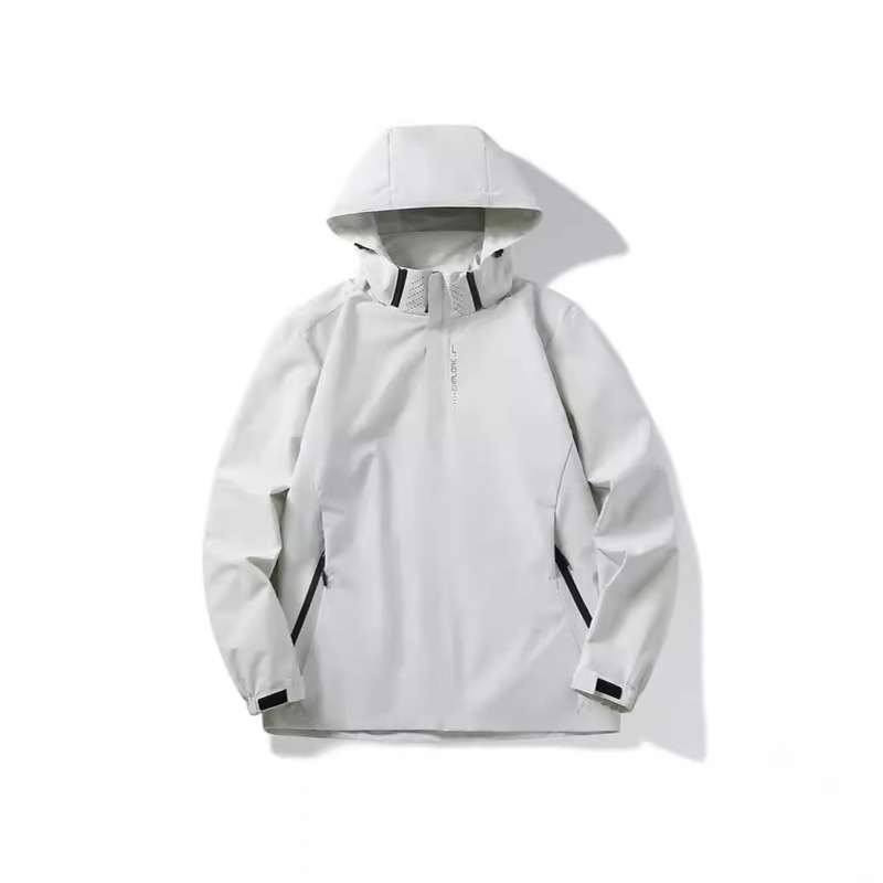 American Style Retro Outdoor Charge Clothes Men's 2024 Spring and Autumn Trendy Brand Tooling Windproof Waterproof Jacket Coat Top