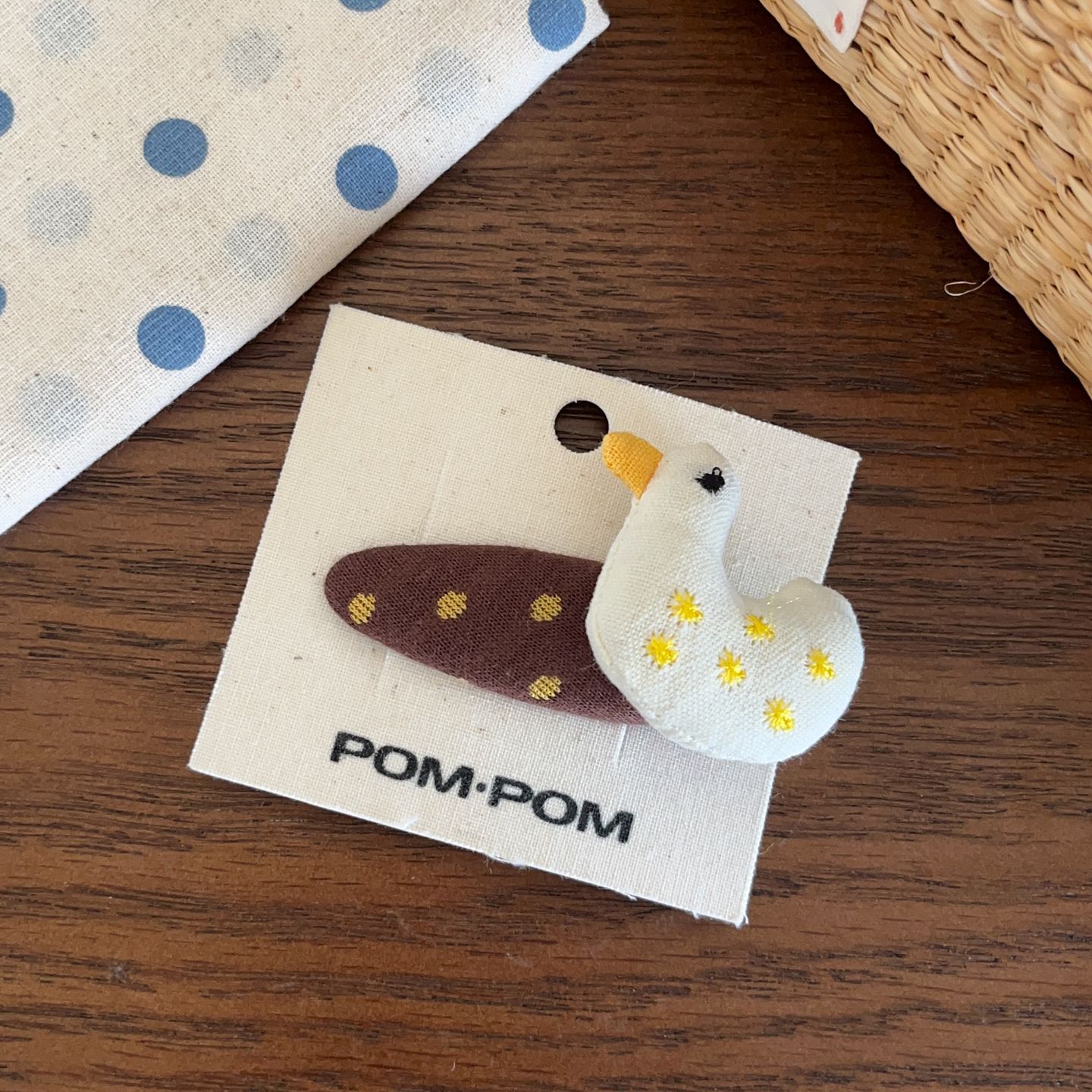 Cute pumpkin and little yellow duck knitted hair ties, hair clips, fun polka dot cartoon snap clips, scrunchies, hair ropes, and hair accessories
