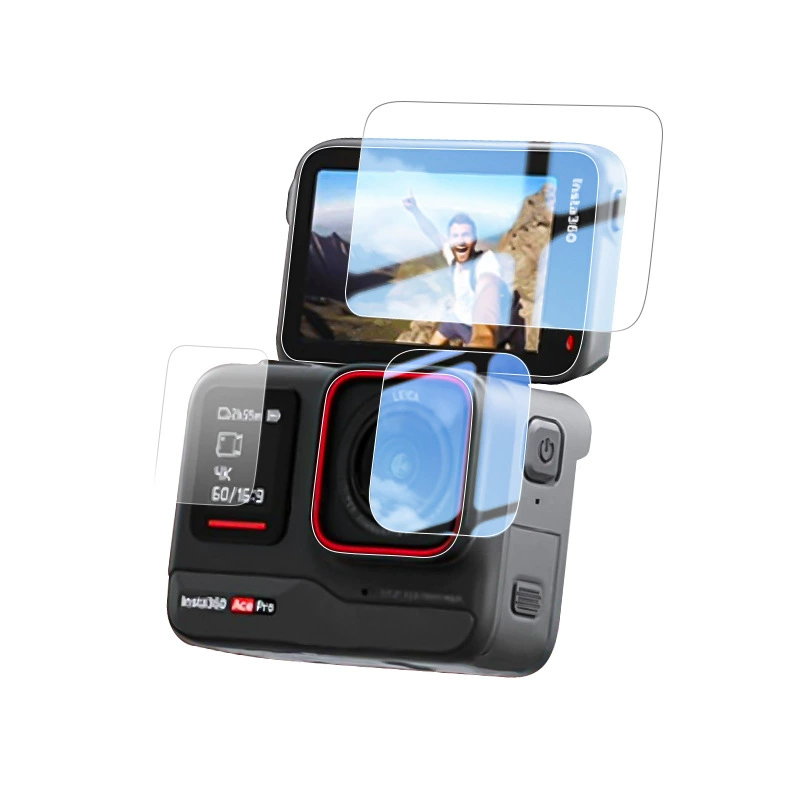 [Наличие] Защитное закалённое стекло Yingshi для Insta360 ACE Pro, наклейка на экран/объектив, аксессуары для экшн-камеры