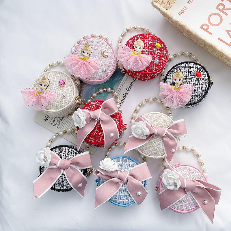 children Bag lovely Super adorable Rabbit girl Handbag princess Bag Western style fashion Little Girl Inclined shoulder bag