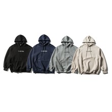 RUIIENRS x BUILT TO LAST 2025秋季新款重磅连帽绒面印花卫衣V38