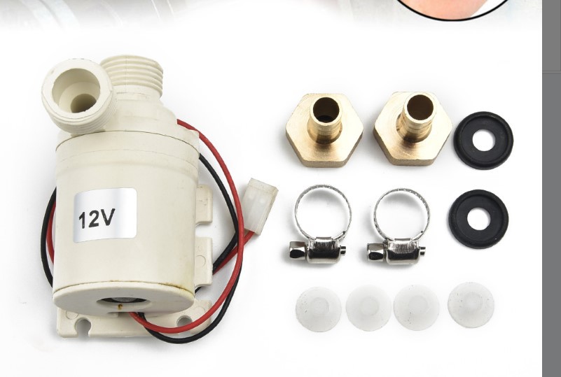 ZYW680 Alto Rendimiento de bajo ruido 4 boquilla DC sin escobillas bomba de agua de alto rendimiento DC bomba de agua