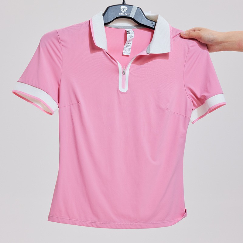 Ropa de yoga de nuevo estilo para mujer, conjunto deportivo transpirable informal de verano para tenis, camiseta POLO, conjunto deportivo para correr al aire libre image 29