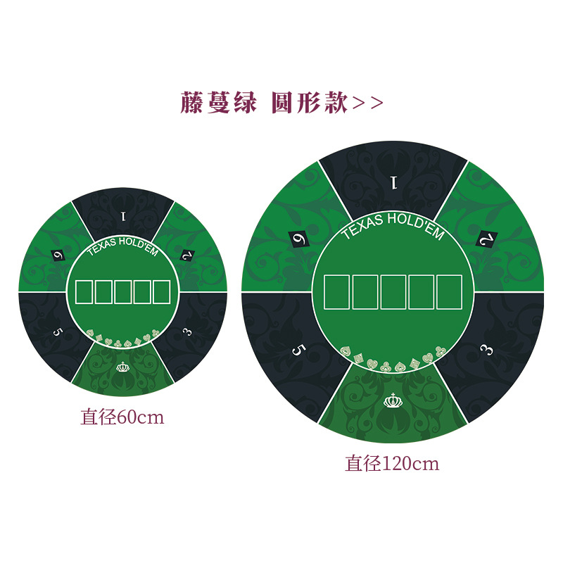 Texas poker estera mantel estera de mesa cuadrada redonda chip estera de goma poker estera de mesa de escritorio estera de Ajedrez de entretenimiento