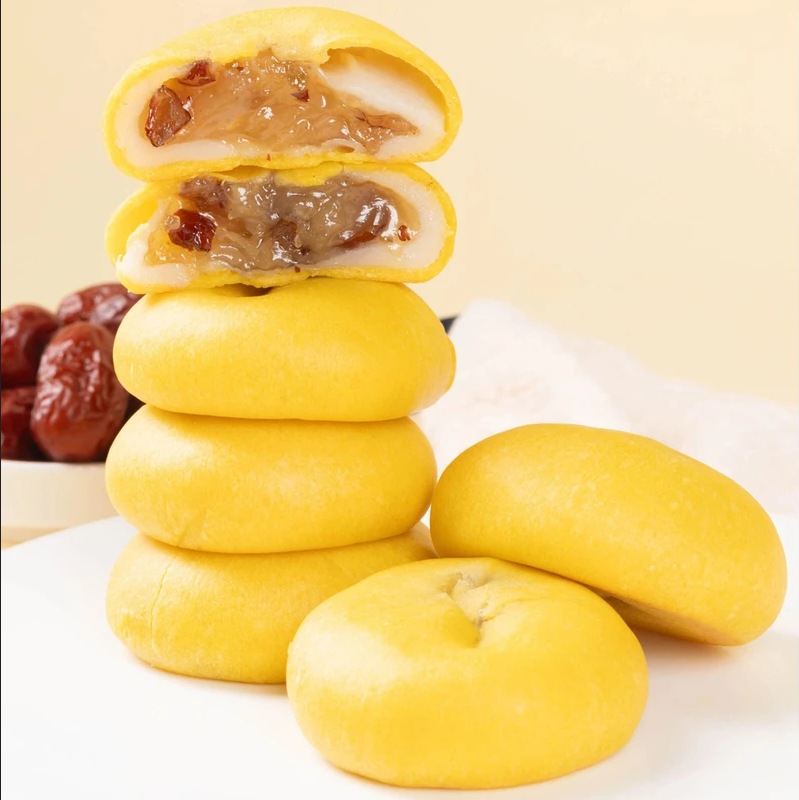 小米山药银耳小点心小零食早餐好吃的糕点小米山药银耳饼|undefined