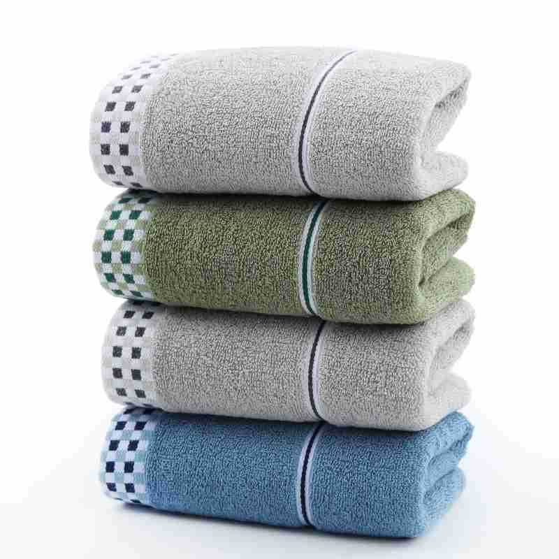 공장 도매 수건 순수한면 얼굴 세척 가정면 수건 손 선물 자수 로고 스톨 수건 도매