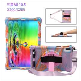 适用2022新三星Tab A8平板保护套10.5英寸SM-X205 X200硅胶壳旋转