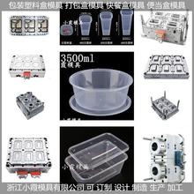 大型注塑模具公司 一出八透明一次性打包盒模具