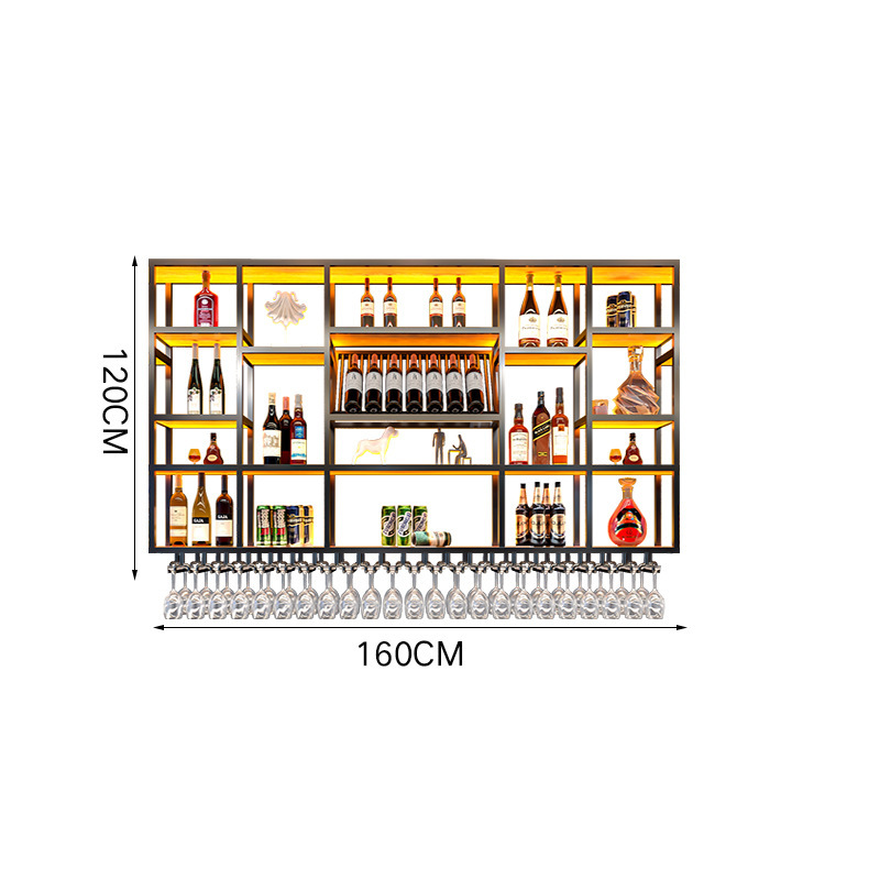 램프가있는 블랙 160*20*120