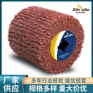 不锈钢百洁布拉丝轮 夹砂砂布轮 拉丝机专用  拉丝轮