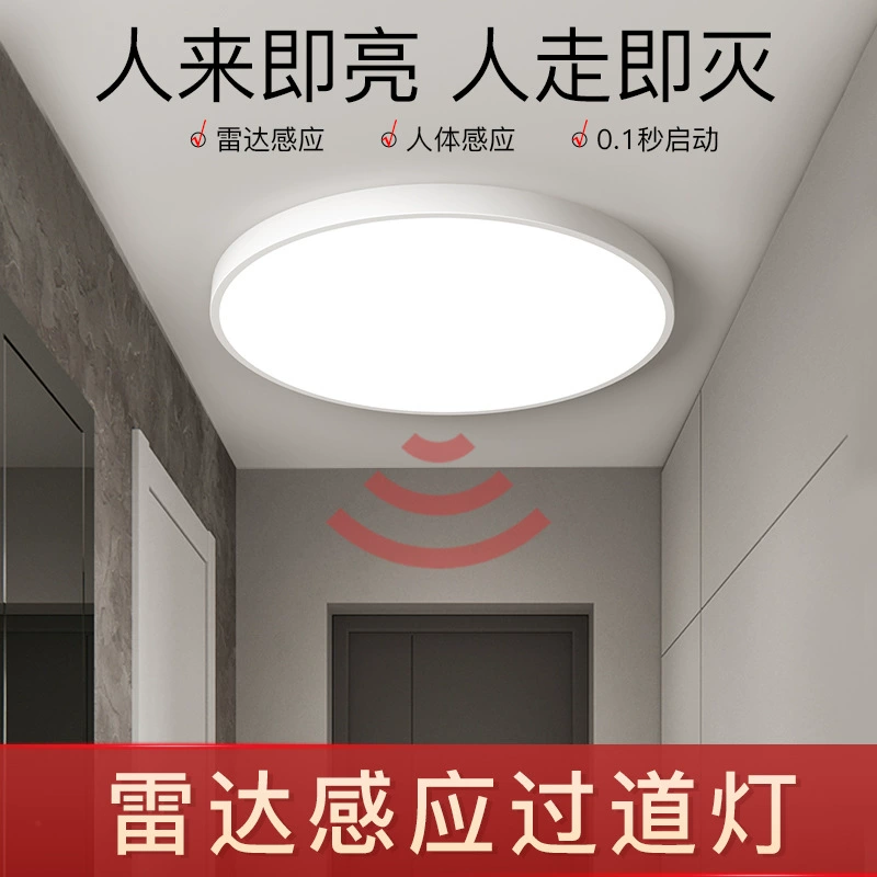 LED smart physiological induction ceiling light for corridor for stairs, human sensor