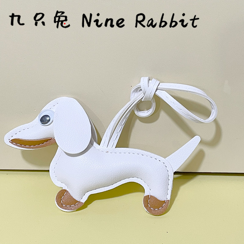 クリエイティブ pu レザードックス犬の目可動 miu バッグペンダント装飾品装飾バッグペンダント|undefined