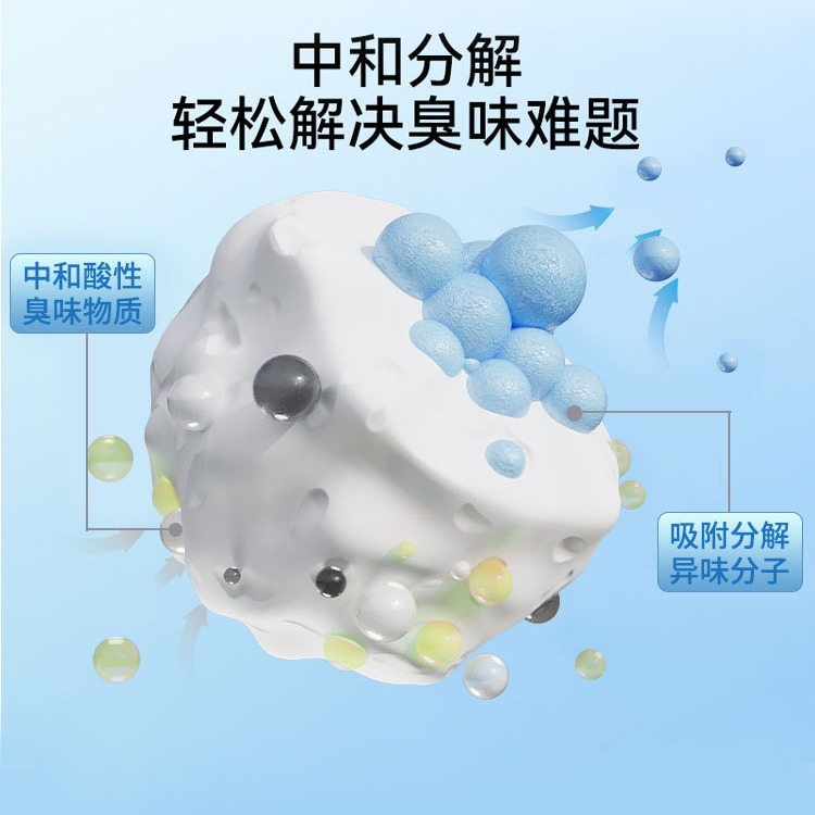 Gránulos de bicarbonato de soda Gránulos de desodorización de arena para gatos