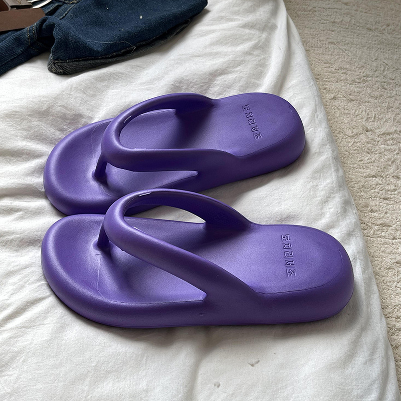 Zapatillas de desodorante antideslizantes para el hogar de suela blanda de suela gruesa Eva para el hogar de verano para mujer Aumento de la altura de los hombres transfronterizo