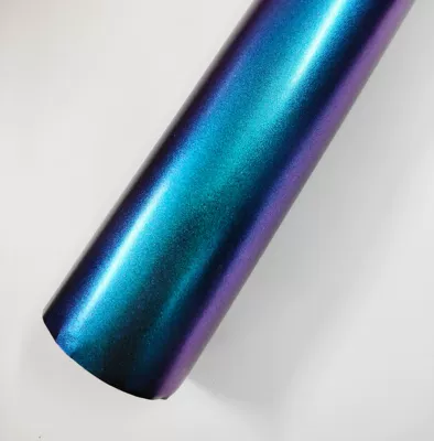 Car body color change film color change purple charm blue computer protective film interior anti-scratch hot cross-border electro-optical cutting (Automotive Film) - 30cm100cm-dumb-face-diamond-purple-charm-blue