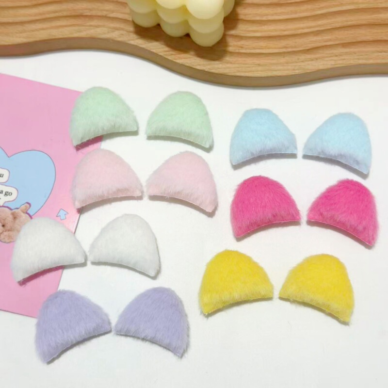Cute Double-Sided Plush Cat Ears DIY Kidsren's Hairpin Bar Toy Doll Headband Hair Accessories Plush Accessories Wholesale Cute Double-Sided Plush Cat Ears DIY Kidsren's Hairpin Bar Toy Doll Headband Hair Accessories Plush Accessories Wholesale