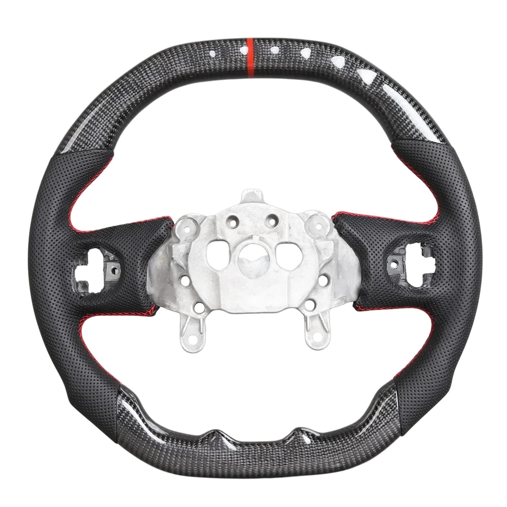 Suitable for Jeep Wrangler JK JL carbon fiber steering wheel base modification with standard alignment