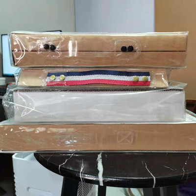 床上用品包装四件套PVC透明包装袋服装手提袋硬纸板PPC床品包装袋|ms