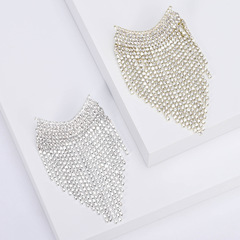 歐美新款高檔胸針女ins潮個性流蘇水鑽奢華氣質胸花毛衣配飾品