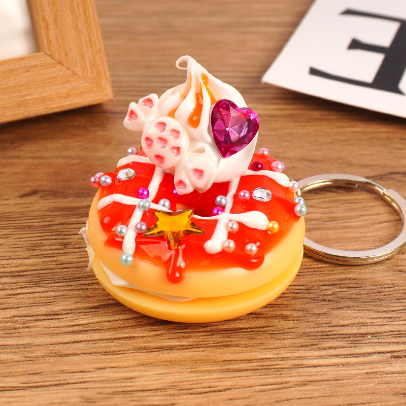 Colgante de círculo dulce de salsa de naranja