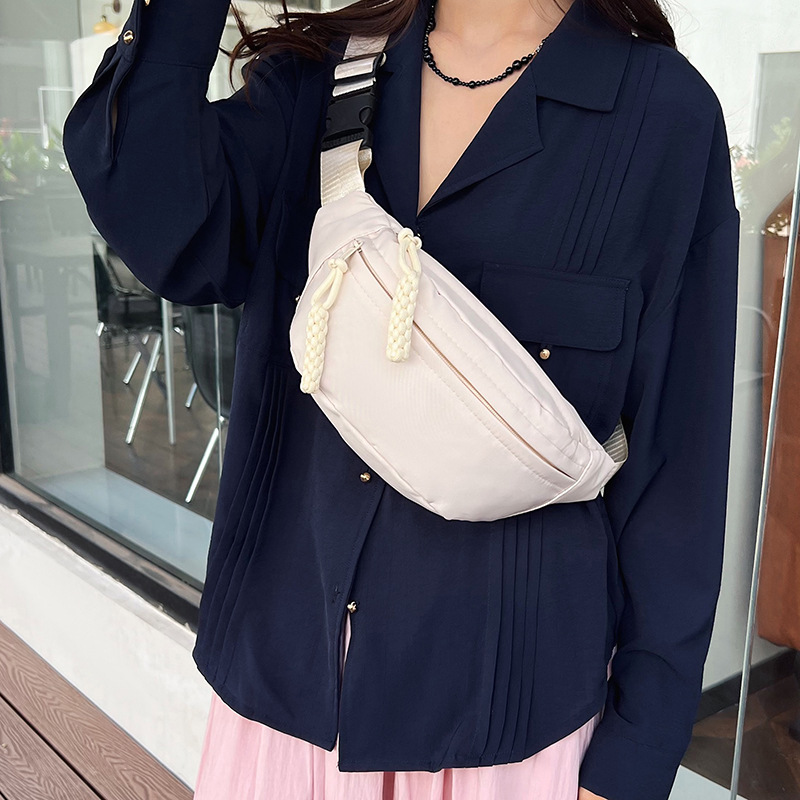 潮流時尚百搭洋氣女包2024夏季新款胸包批發戶外旅行學生女士腰包