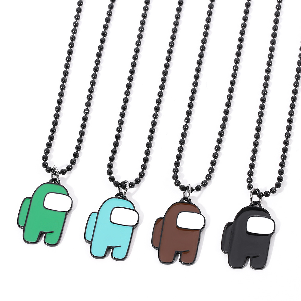 Transfronterizo nuevo al por mayor entre nosotros juego periférico collar espacio Hombre Lobo matando collar en stock