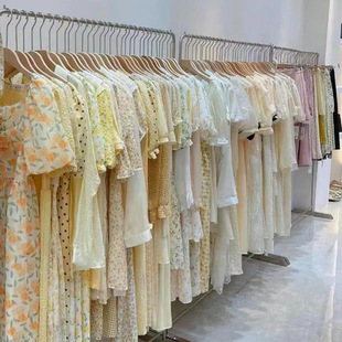Thirteen lines of high-end women's clothing brand discount tail goods miscellaneous dress summer new supply clearance wholesale goods