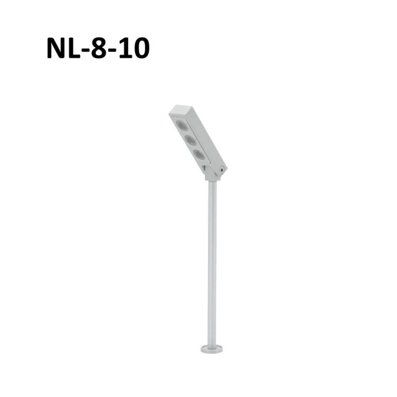 Светодиодный вертикальный светильник для демонстрации ювелирных изделий 2W3W, прожектор для витрины, вертикальный столбовой светильник, светильник для ювелирных изделий, винный шкаф, часы, светодиодный светильник для прилавка