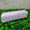 Capacious high quality pencil case, teaching polyurethane cartoon storage bag for elementary school students