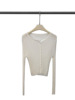 26ye058 white knitted outerwear