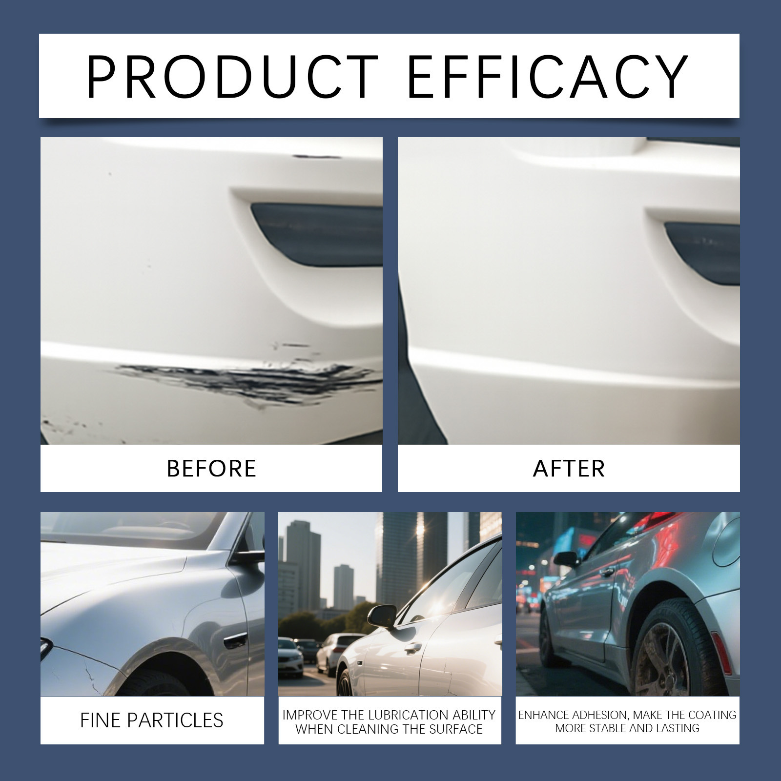 RAYHONG Car Scratch Repair Pen 2-in-1 Car Paint Scratch Care for Daily Cleaning and Maintenance